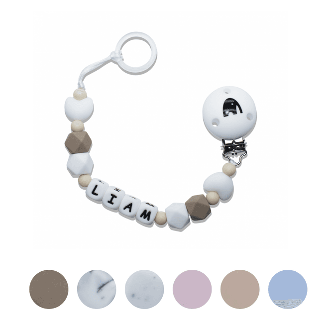 Hovedbilde Smokkesnor med navn - VELG FARGE 