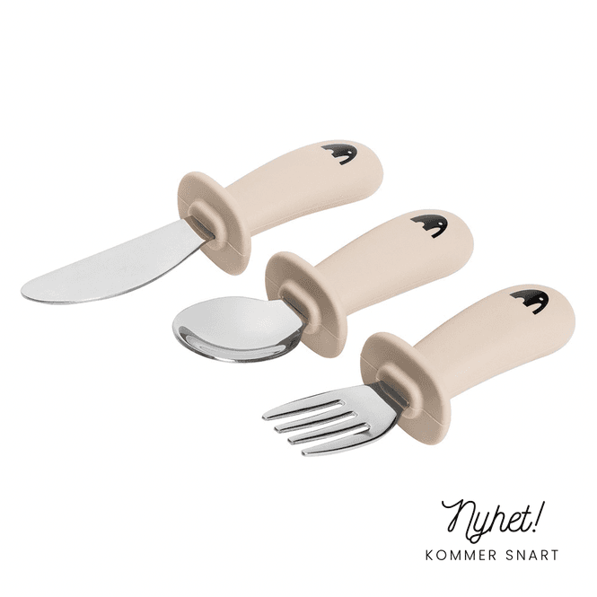 Hovedbilde Barnebestikk 3pck My1 BASIC - Sand