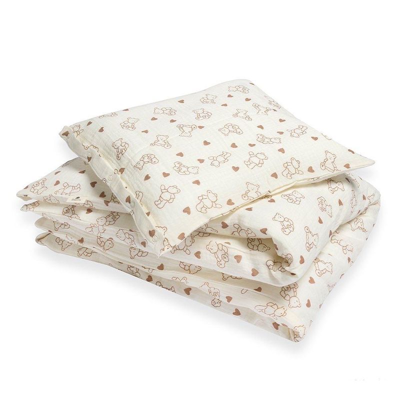 Sengetøy i musselin bomull – VELG FARGE